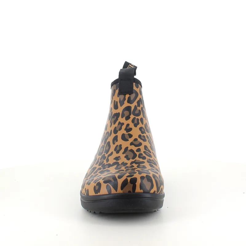 Green Comfort Gummistøvler|Sko Med Ekstra Svangstøtte*gummistøvle i leopardprint med svangstøtte