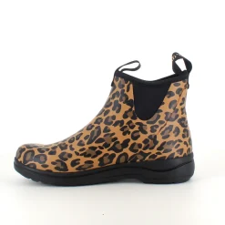 Green Comfort Gummistøvler|Sko Med Ekstra Svangstøtte*gummistøvle i leopardprint med svangstøtte