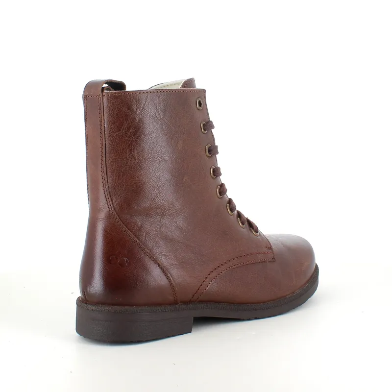 Green Comfort Vinterstøvler Damer|Overgangssko*vinterstøvle med uldfor i brun