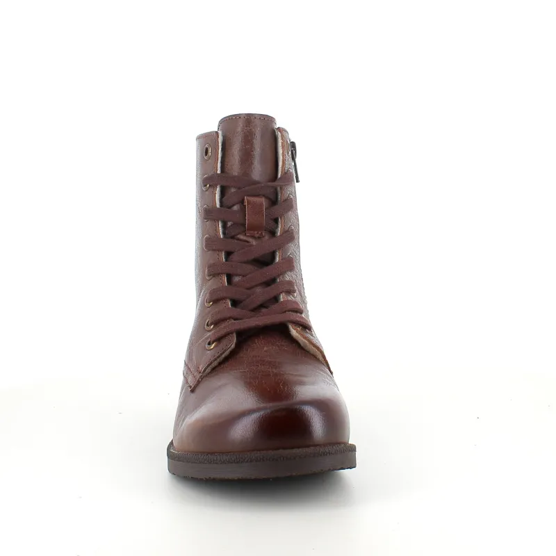 Green Comfort Vinterstøvler Damer|Overgangssko*vinterstøvle med uldfor i brun