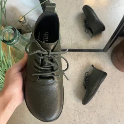 Green Comfort Sandaler Til Almindelige Fødder*Grøn barefodssko fra