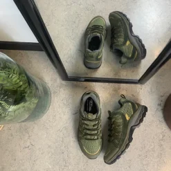 Green Comfort Knyster - Hallux Valgus|Platfodet*Grøn sko med masser af stødabsorbering