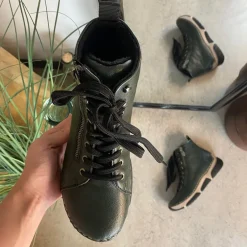 Rieker Kort Støvle Dame|Grønne Støvler*Grøn støvle med god stødabsorbering