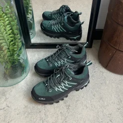 CMP Knyster - Hallux Valgus|Diabetes Fødder*Grøn vandtæt vandresko fra med flotte detaljer