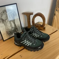 CMP Knyster - Hallux Valgus|Diabetes Fødder*Grøn vandtæt vandresko fra med flotte detaljer