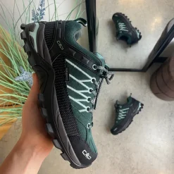 CMP Knyster - Hallux Valgus|Diabetes Fødder*Grøn vandtæt vandresko fra med flotte detaljer