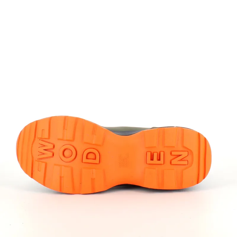 Woden Gummistøvler|Grønne Støvler*Grøn gummistøvle med svangstøtte