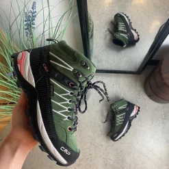 CMP Knyster - Hallux Valgus|Diabetes Fødder*Grønne vandtætte vandrestøvler fra