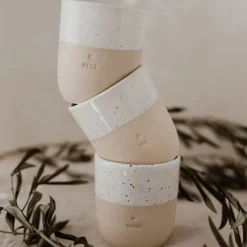 Sygeplejebutikken Gaver Til Sundhedspersonalet*Han's krus- Håndlavet keramik krus uden hank