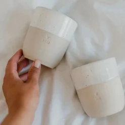 Sygeplejebutikken Gaver Til Sundhedspersonalet*Han's krus- Håndlavet keramik krus uden hank