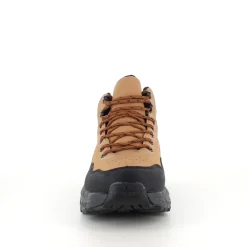 Sygeplejebutikken Herresko Og Sandaler|Herresko Og Sandaler*Herre ankelstøvle i lysebrun PU med snørebånd, let for og stødabsorberende EVA-sål