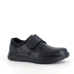 Sygeplejebutikken Herresko Og Sandaler|Herresko Og Sandaler*Herresko i sort PU med bred velcrolukning og robust TPR-sål