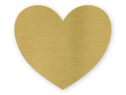 Sygeplejebutikken Navneskilte*Hjerte navneskilt med magnet på bagsiden