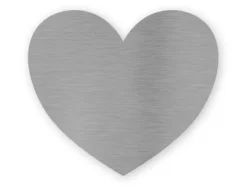 Sygeplejebutikken Navneskilte*Hjerte navneskilt med magnet på bagsiden