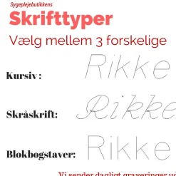 Sygeplejebutikken Navneskilte*Hjerte navneskilt med magnet på bagsiden