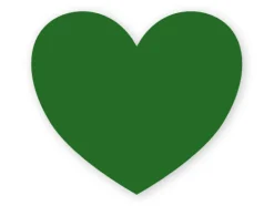 Sygeplejebutikken Navneskilte*Hjerte navneskilt med magnet på bagsiden