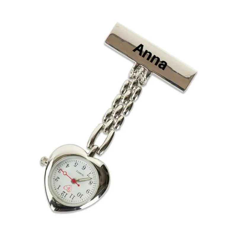 Sygeplejebutikken Gravering|Gaver Til Sundhedspersonalet*Hjerteuret med gravering