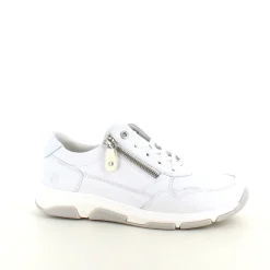 Remonte Platfodet|Sommersko Dame*Hvid sko i skind med fremragende svangstøtte.