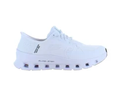 Skechers Knyster - Hallux Valgus|Leddegigt*Hvid Slip-Ins sko med masser af støddæmpning