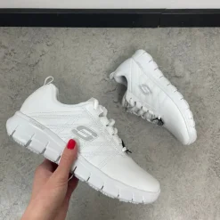 Skechers Leddegigt|Hælsporer*Hvid work med memory foam