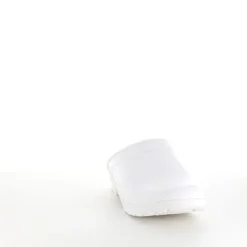 Sygeplejebutikken Hvide Træsko|Billige Træsko*Hvid skind træsko i god kvalitet