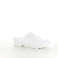 Sygeplejebutikken Hvide Træsko|Billige Træsko*Hvid skind træsko i god kvalitet