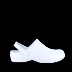Sygeplejebutikken Esd Fodtøj|Clogs*Hvid skridsikker clog træsko