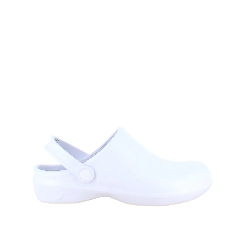 Sygeplejebutikken Esd Fodtøj|Clogs*Hvid skridsikker clog træsko