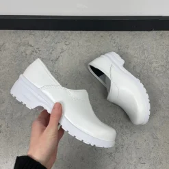 Sygeplejebutikken Træsko Dame Modeller|Hvide Træsko*Hvid træsko i god kvalitet med hælkap og god komfort