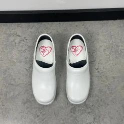 Sygeplejebutikken Træsko Dame Modeller|Hvide Træsko*Hvid træsko i god kvalitet med hælkap og god komfort