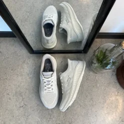 Skechers Benlængdeforskel|Knyster - Hallux Valgus*Hvide Slip-Ins til herre