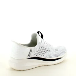 Skechers Sko På Tilbud*Hvide Slip-ins fra med svangstøtte