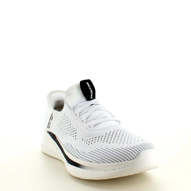 Skechers Sko På Tilbud*Hvide Slip-ins fra med svangstøtte