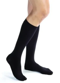 Jobst kompressionsstrømper Støttestrømper|Kompressionsstrømper*Jobst opaque strømpe i sort ccl. 2 regular