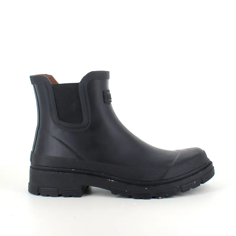 Woden Gummistøvler*Klassisk sort gummistøvle med kort skaft