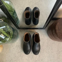 Woden Gummistøvler*Klassisk sort gummistøvle med kort skaft