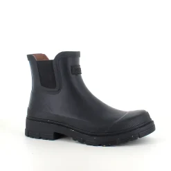 Woden Gummistøvler*Klassisk sort gummistøvle med kort skaft