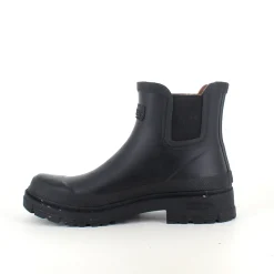 Woden Gummistøvler*Klassisk sort gummistøvle med kort skaft