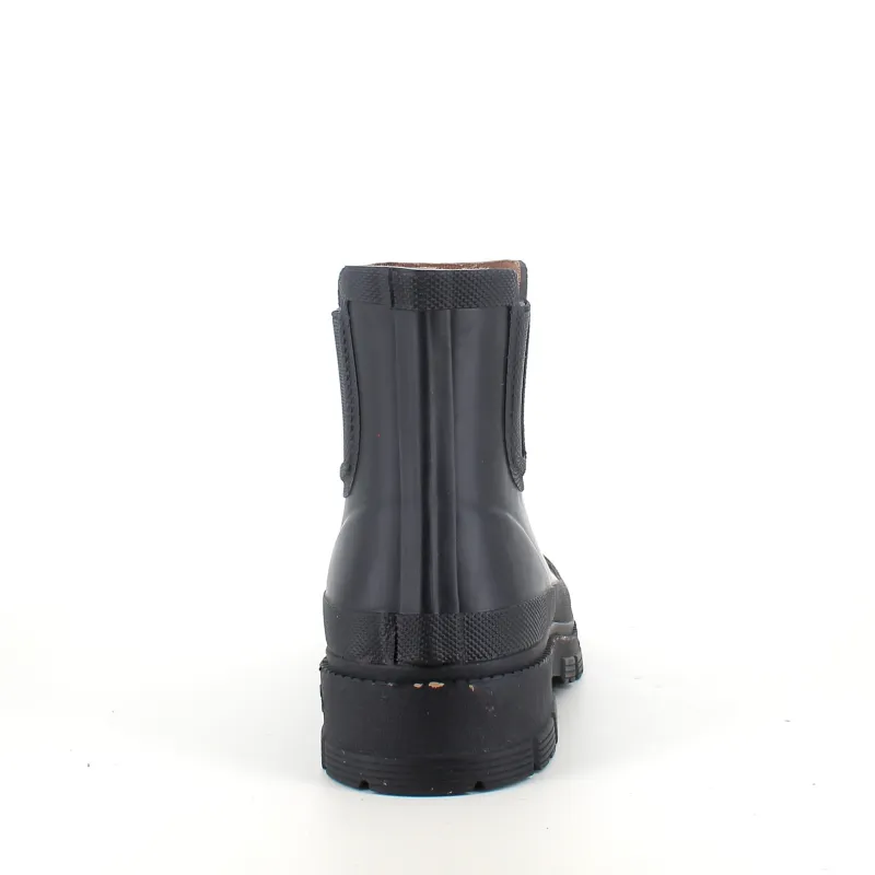 Woden Gummistøvler*Klassisk sort gummistøvle med kort skaft