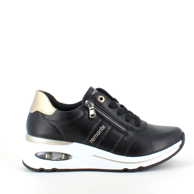 Remonte Platfodet|Hælsporer*Komfortabel sneakers fra med masser af svangstøtte