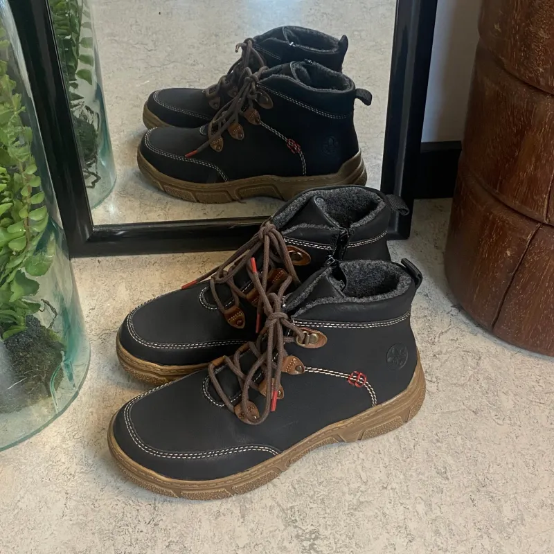 Rieker Kort Støvle Dame|Billige Vinter Støvler*Kort støvle fra med let for