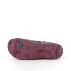 Green Comfort Kort Støvle Dame|Platfodet*Kort støvle i bordeaux skind fra