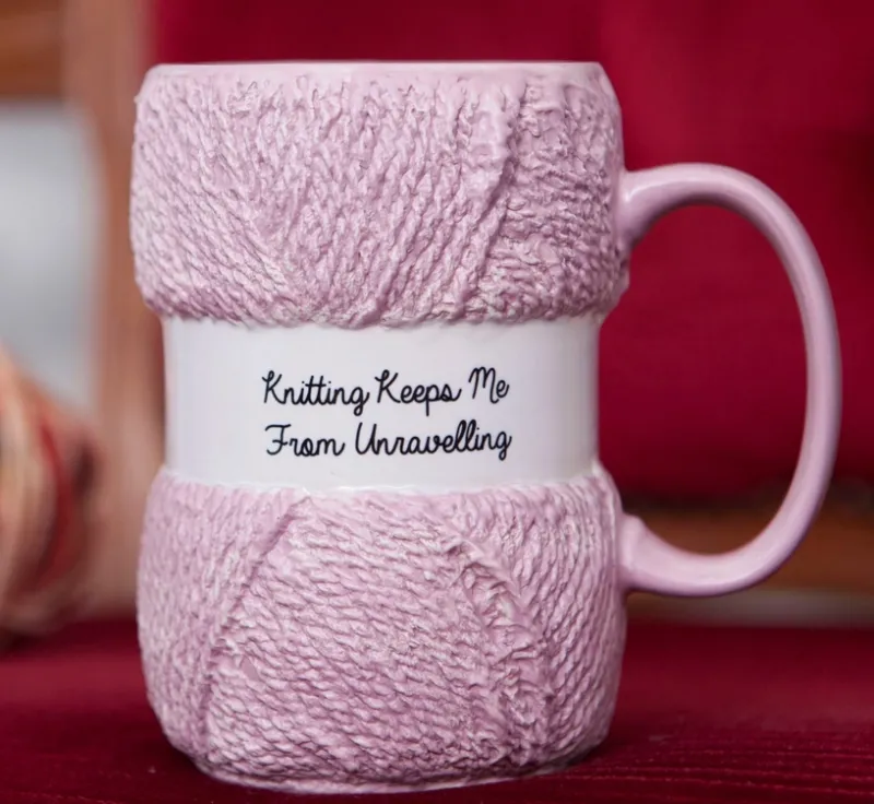 Sygeplejebutikken Gaver Til Sundhedspersonalet*Kruset til strikkeren