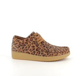 Nature Footwear Sommersko Dame|Overgangssko*Leopard ruskindssko fra Nature
