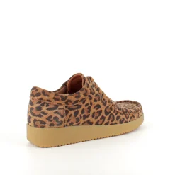 Nature Footwear Sommersko Dame|Overgangssko*Leopard ruskindssko fra Nature