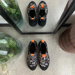 Woden Gummistøvler|Sko Med Ekstra Svangstøtte*Leopard gummistøvle med svangstøtte