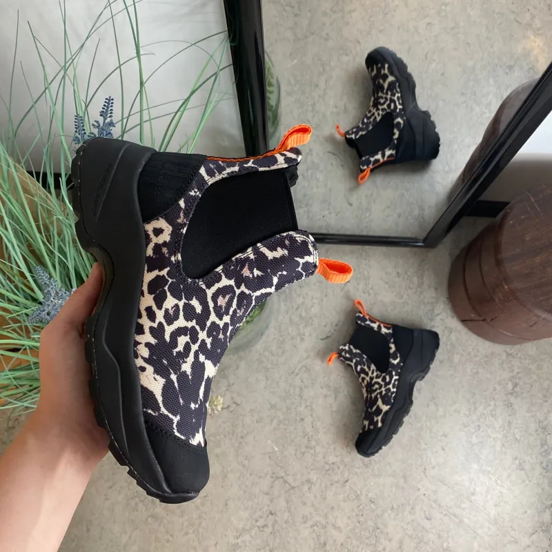 Woden Gummistøvler|Sko Med Ekstra Svangstøtte*Leopard gummistøvle med svangstøtte