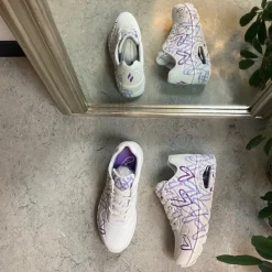 Skechers Sko På Tilbud*Lilla farvede hjerte sko fra