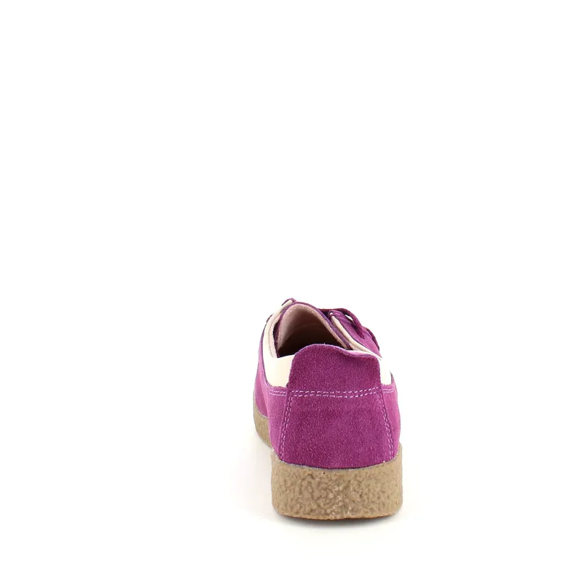 Sygeplejebutikken Sko På Tilbud*Lilla ruskindssko med rågummisål