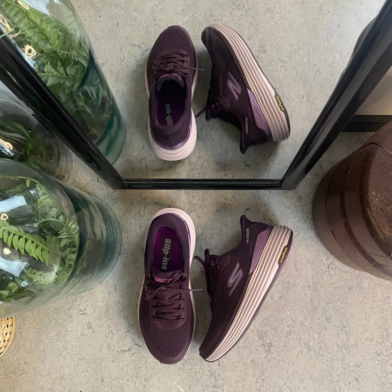 Skechers Benlængdeforskel|Knyster - Hallux Valgus*Lilla slip-in med MaxChusion bund